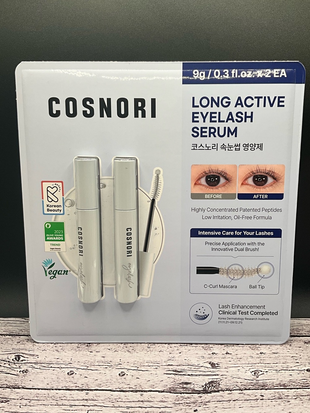 Casnori duo Long Active Eyelash Serum - new sealed